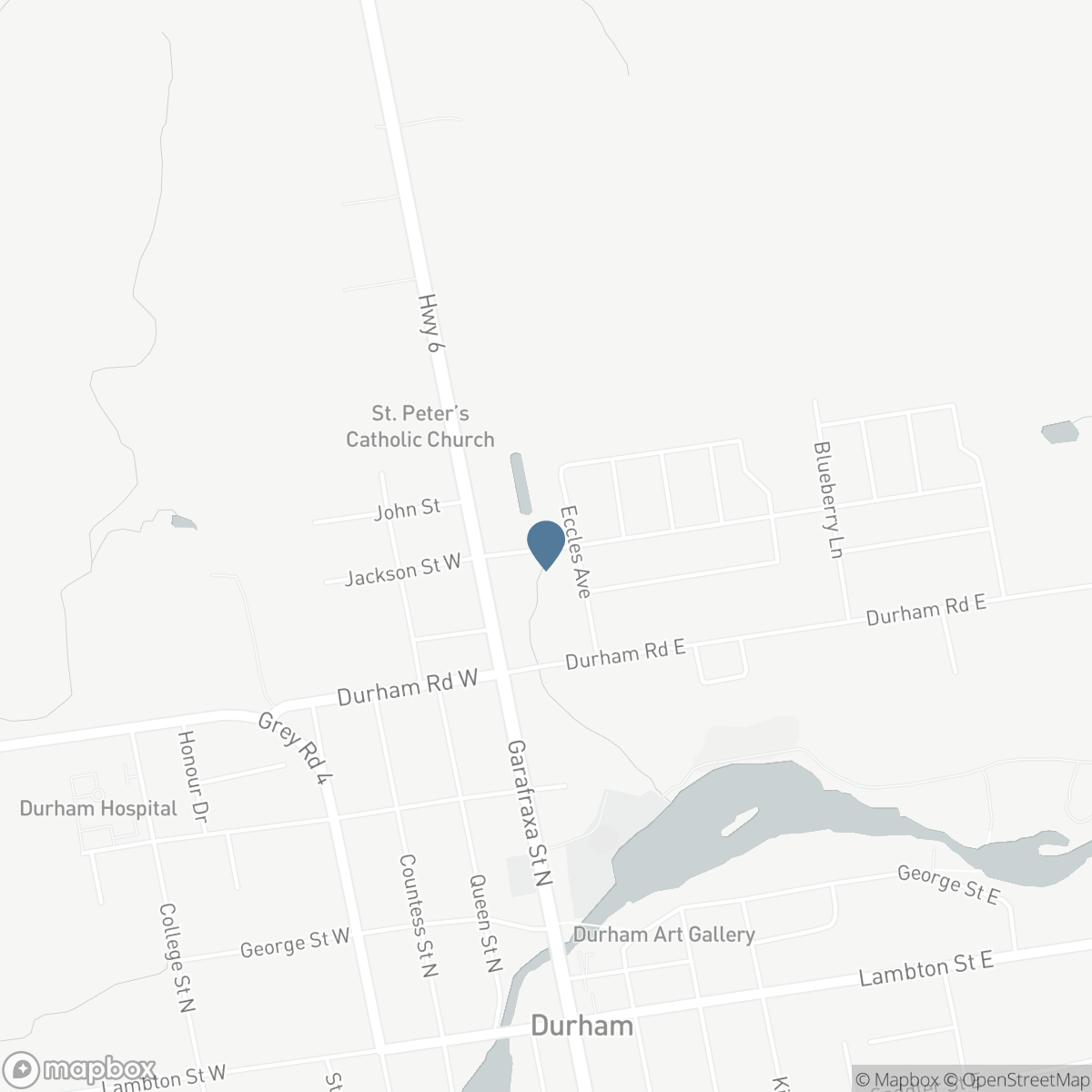 114 JACKSON STREET, Durham, Ontario N0G 1R0